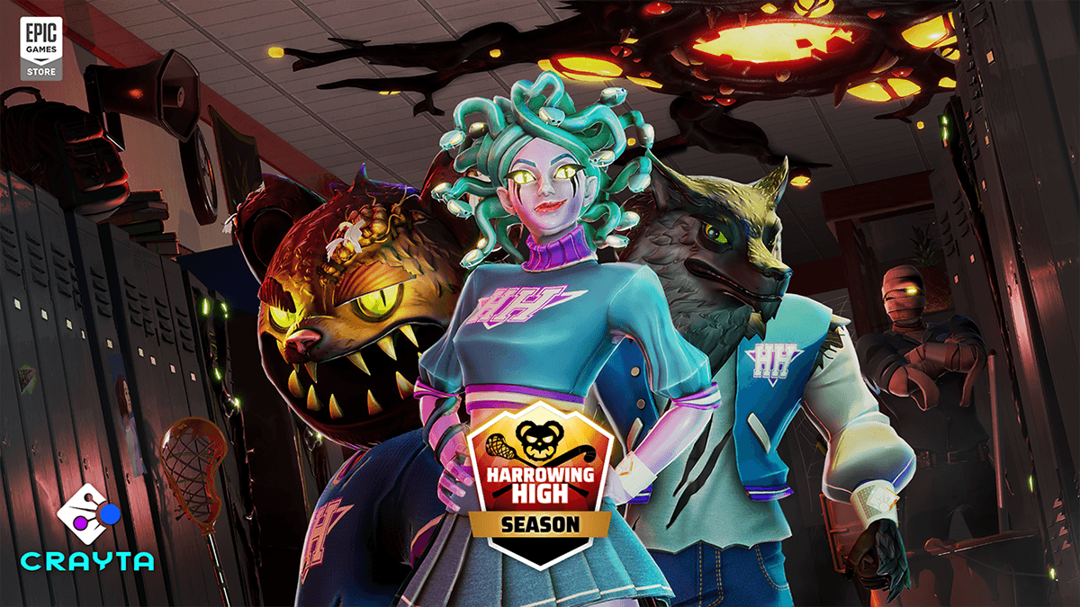 Crayta Highschool Horror Keyart
